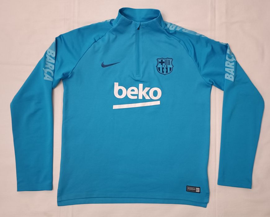 Nike DRI-FIT FC Barcelona Strike Top оригинално горнище ръст 158-170см