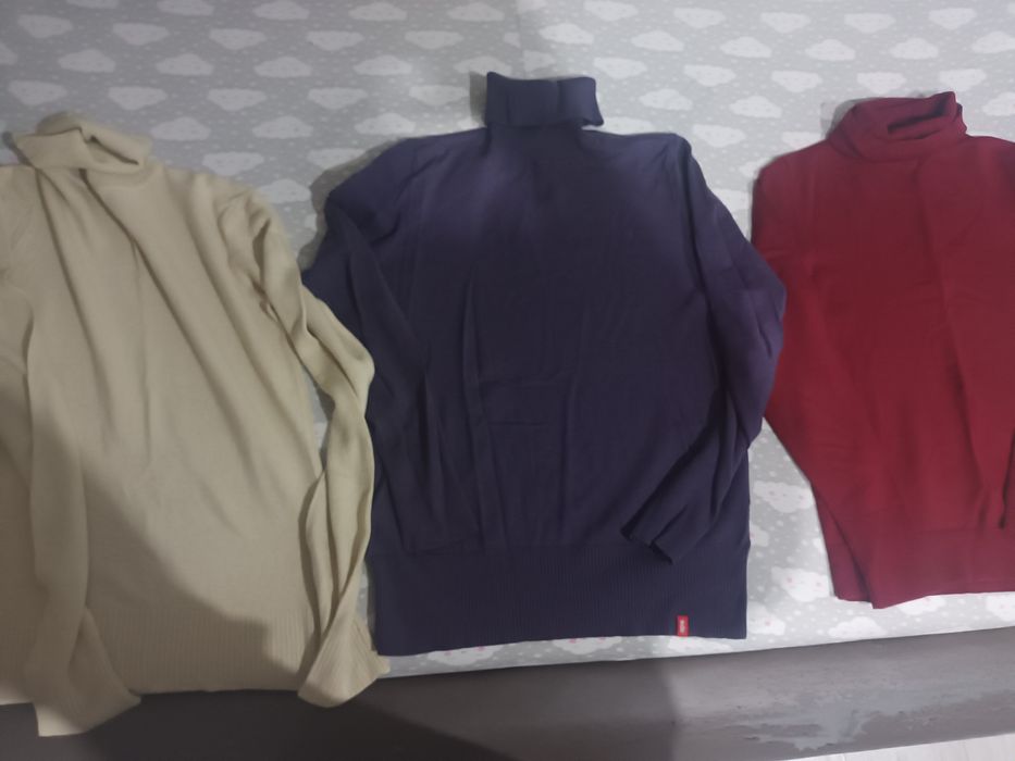 Pachet 5 plouvarase cu guler înalt din acril