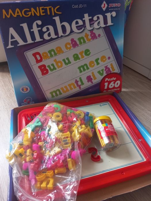 Alfabetar    ( cadou bețișoare pt numarat )