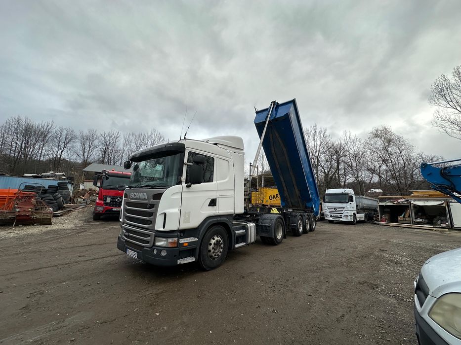 Scania basculabila bena schmitz