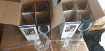 2 set de 4 pahare vin