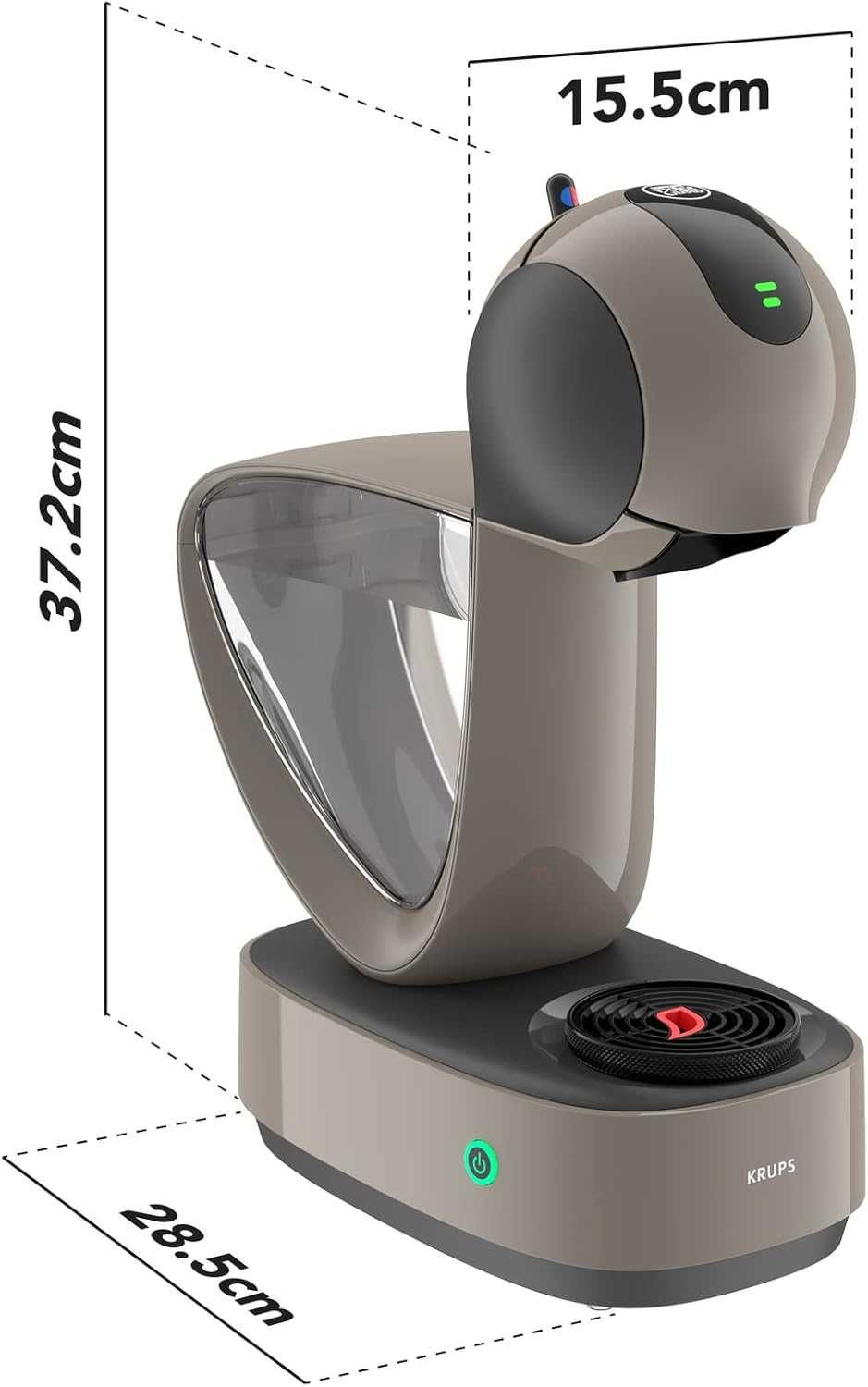 Еспресо кафемашина с капсули Krups Nescafe Dolce Gusto (KP270A) 1500W