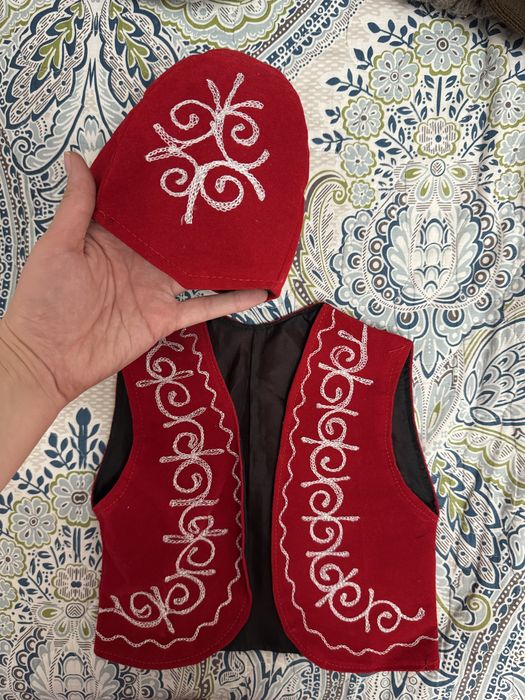 Жилетка национальная на рост 75-86 см