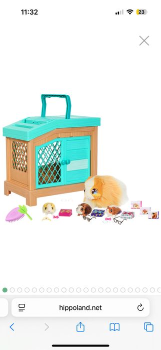 Играчка морско свинче ражда