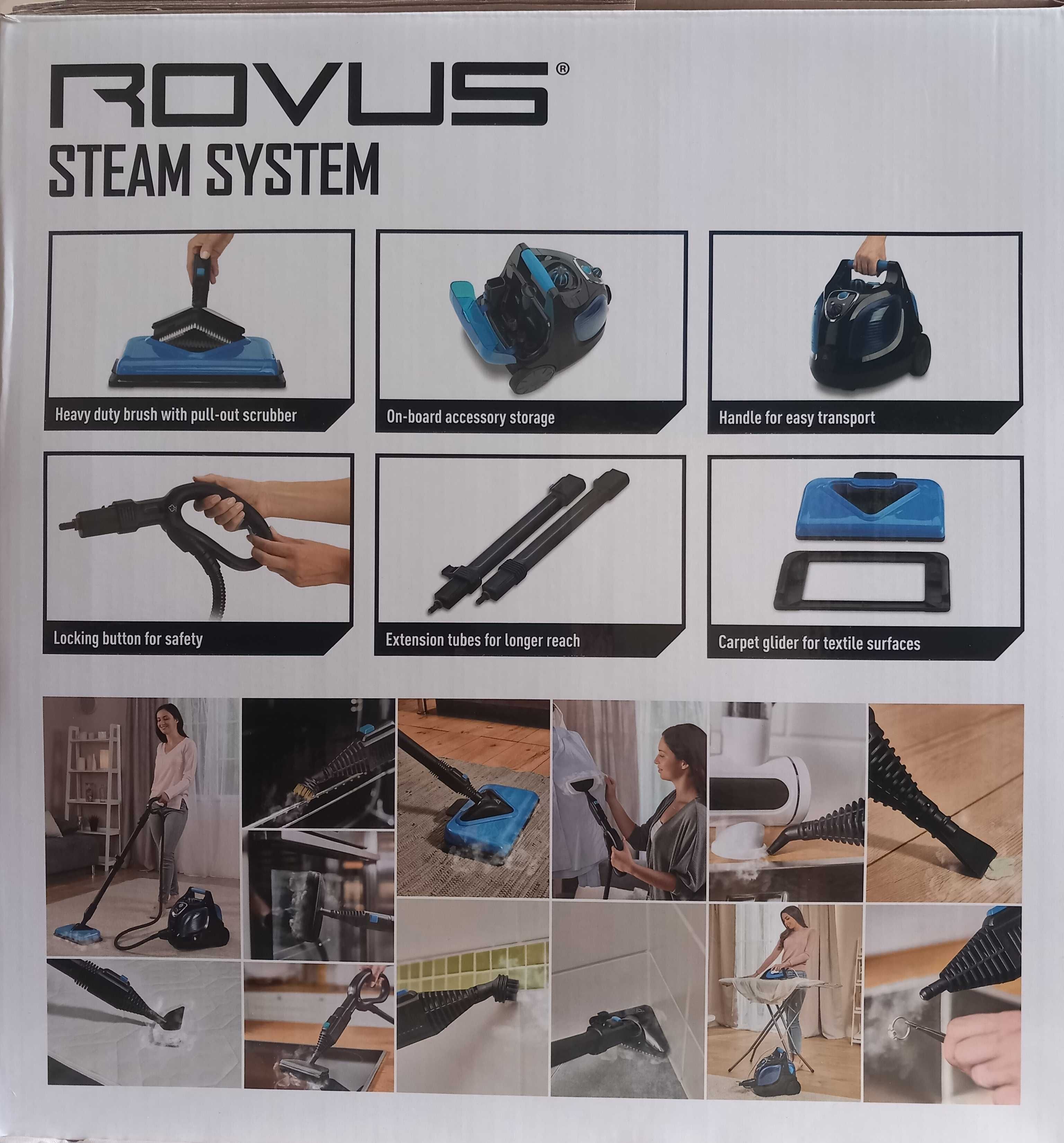 Парна почистваща система- ROVUS STEAM SYSTEМ
 НОВА