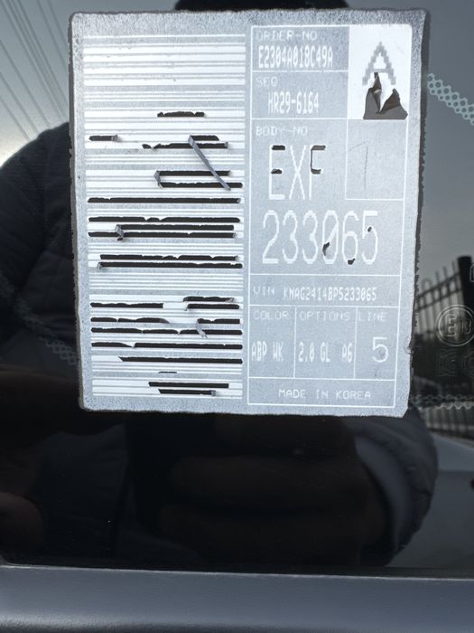 Кия    к-5   5 паз