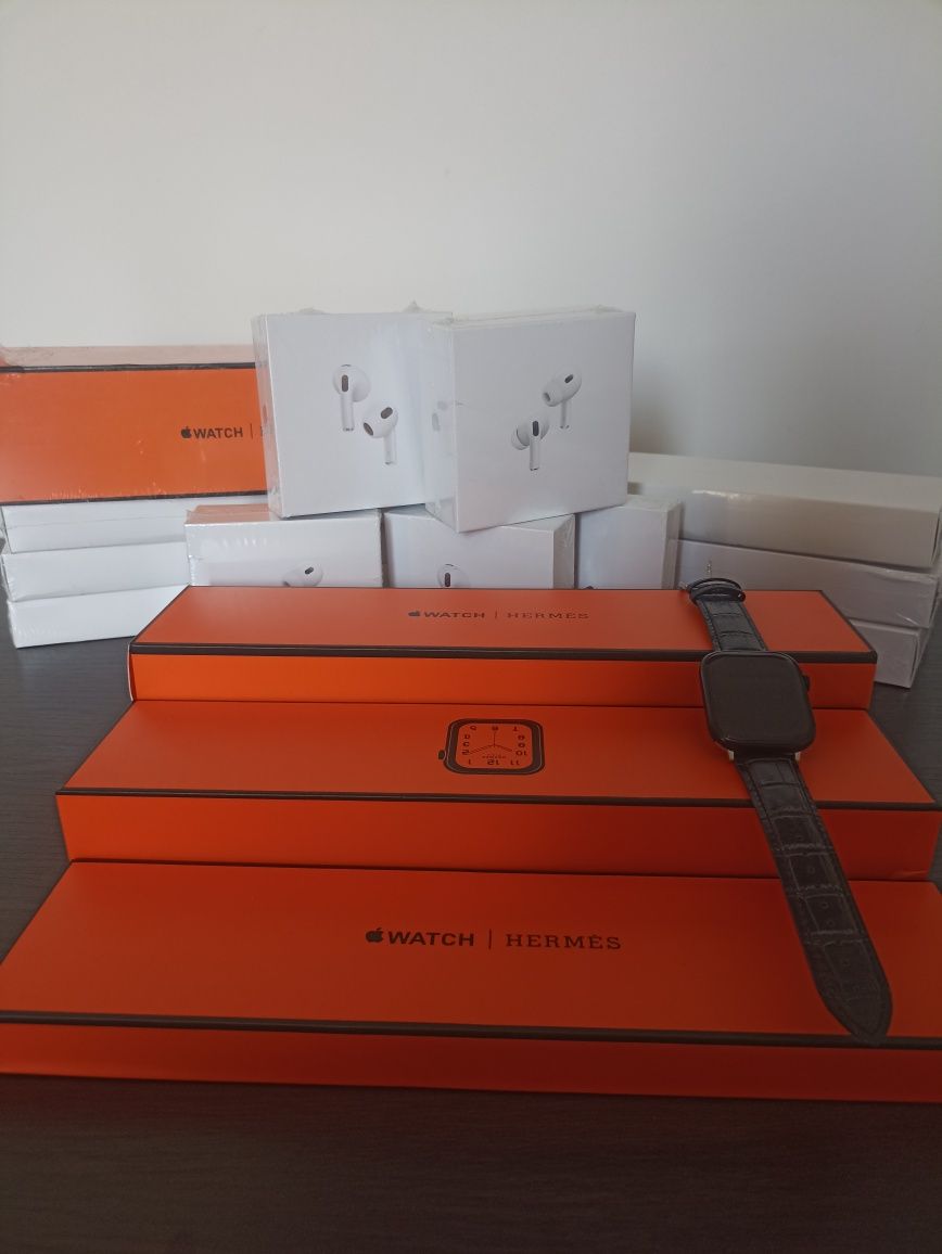 Apple Watch Hermes смарт часы смарт сағат сыйлыққа airpods pro н/е 3