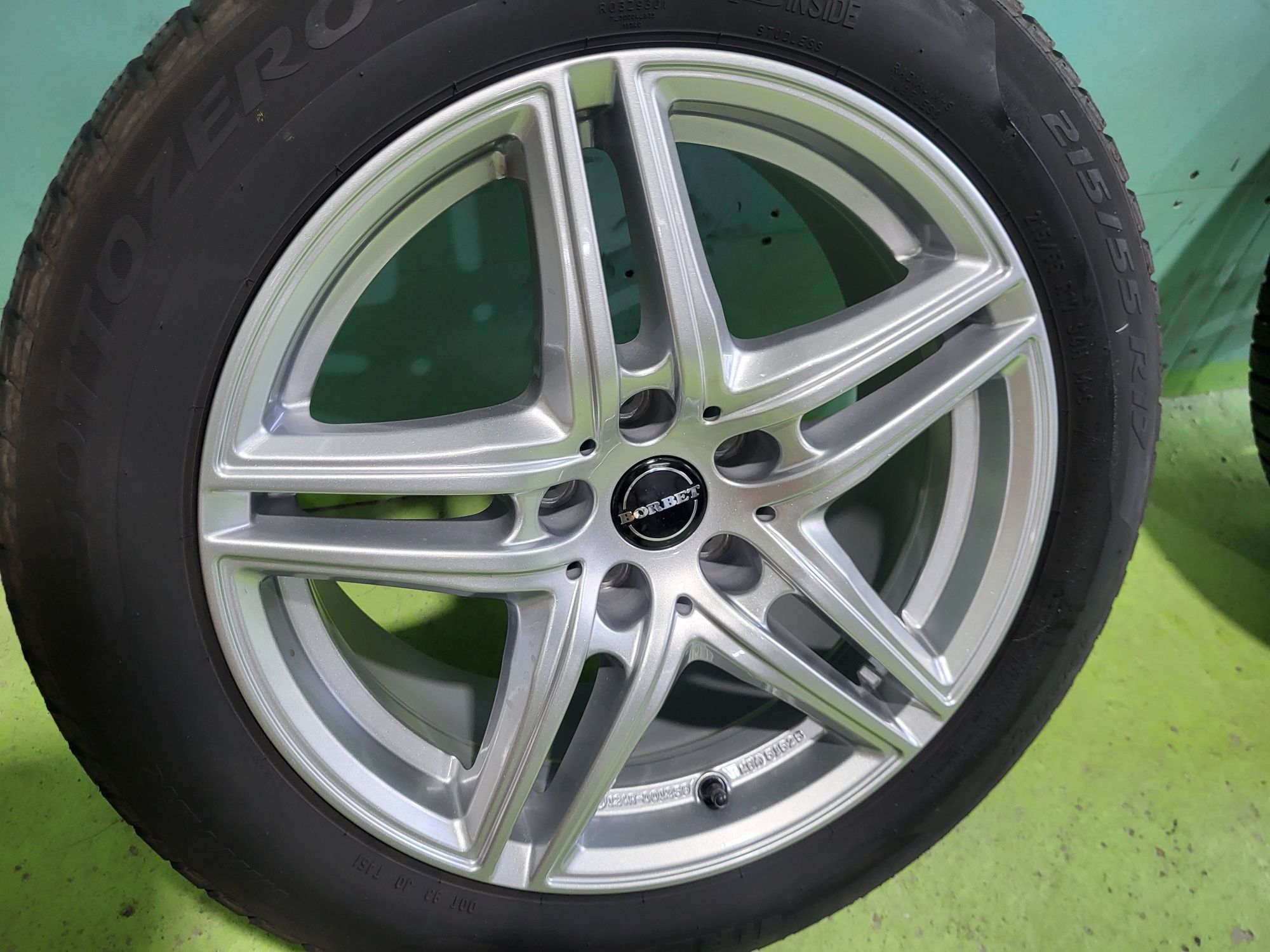 1 бр 17 5x112 Джанта Vw audi Mercedes Skoda  215/55/17 5х112