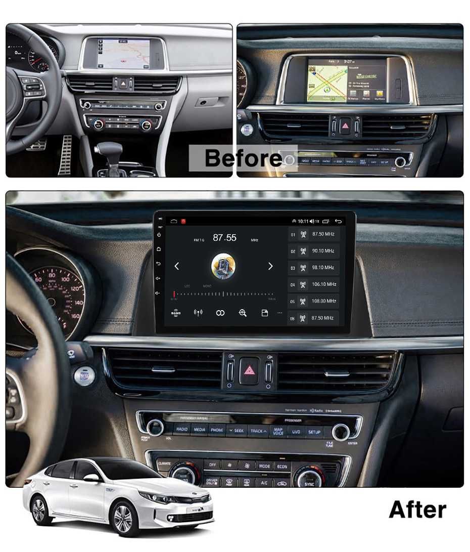 Navigatie KIA Optima 4 JF 2015-2020, Android 13,10 INCH, 2GB RAM