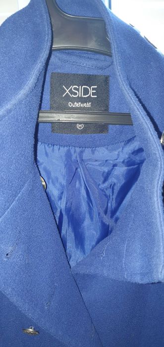 Синьо палто Xside
