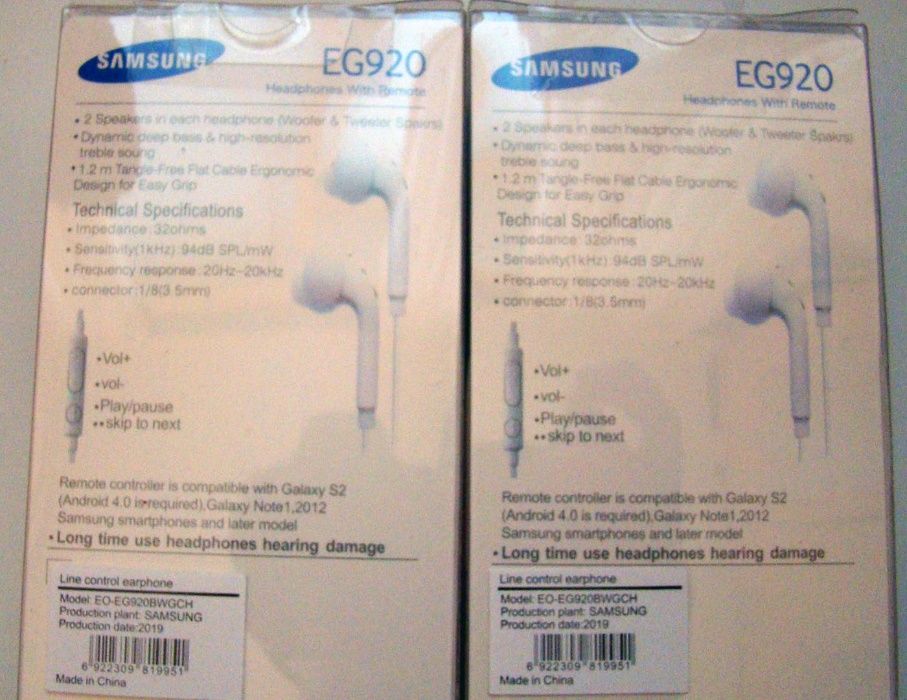 Оригинални слушалки Samsung Huawei Asus