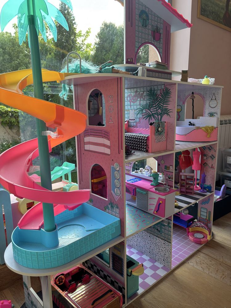 Къща за кукли LOL dream house, Barbie - Къщата на мечтите