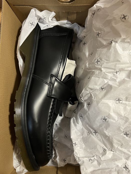 Dr. Martens adrian smooth leather tassel loafers