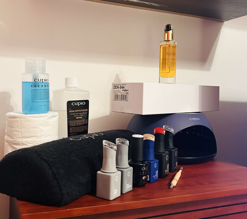 Set manichiura pedichiura semipermanenta CUPIO 499 lei