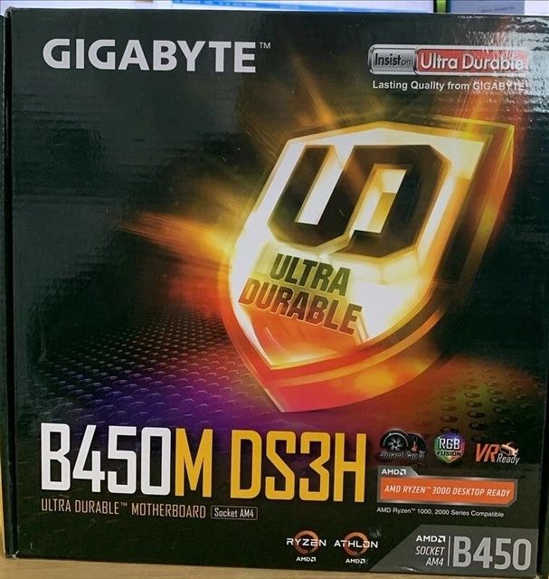 Gigabyte b450 amd am4 m 2 for ryzen 5