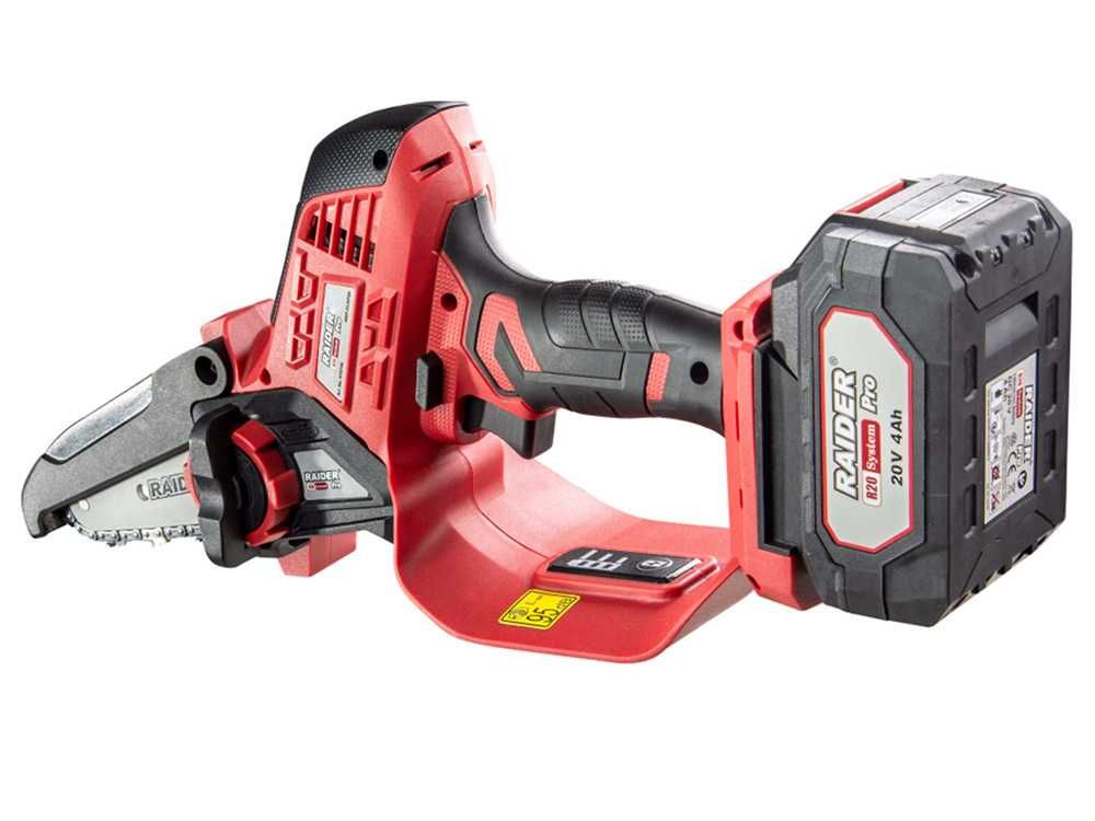 Мини акумулаторна резачка RAIDER RDP-CLGP20, 20V, 4Ah, 1/4", 10 см