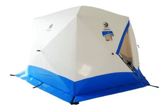 Зимняя палатка с полом SibFisher Comfort 385×315см  в Астане