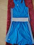 compleu de box adidas modelul nou (albastru)