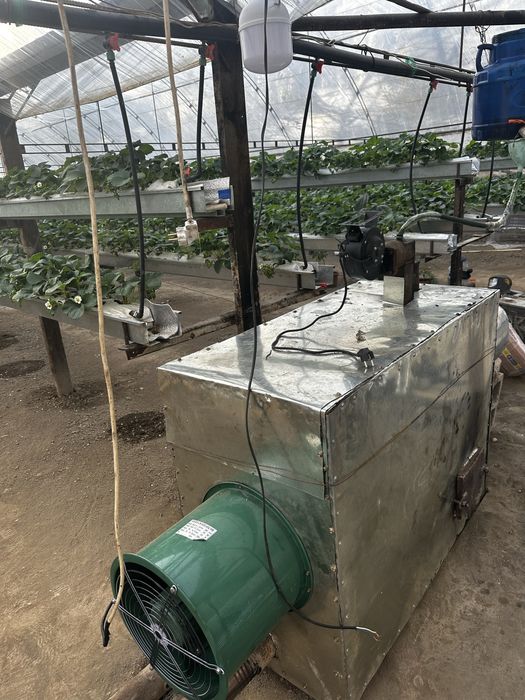 Issiqxona uchun atrabon pech