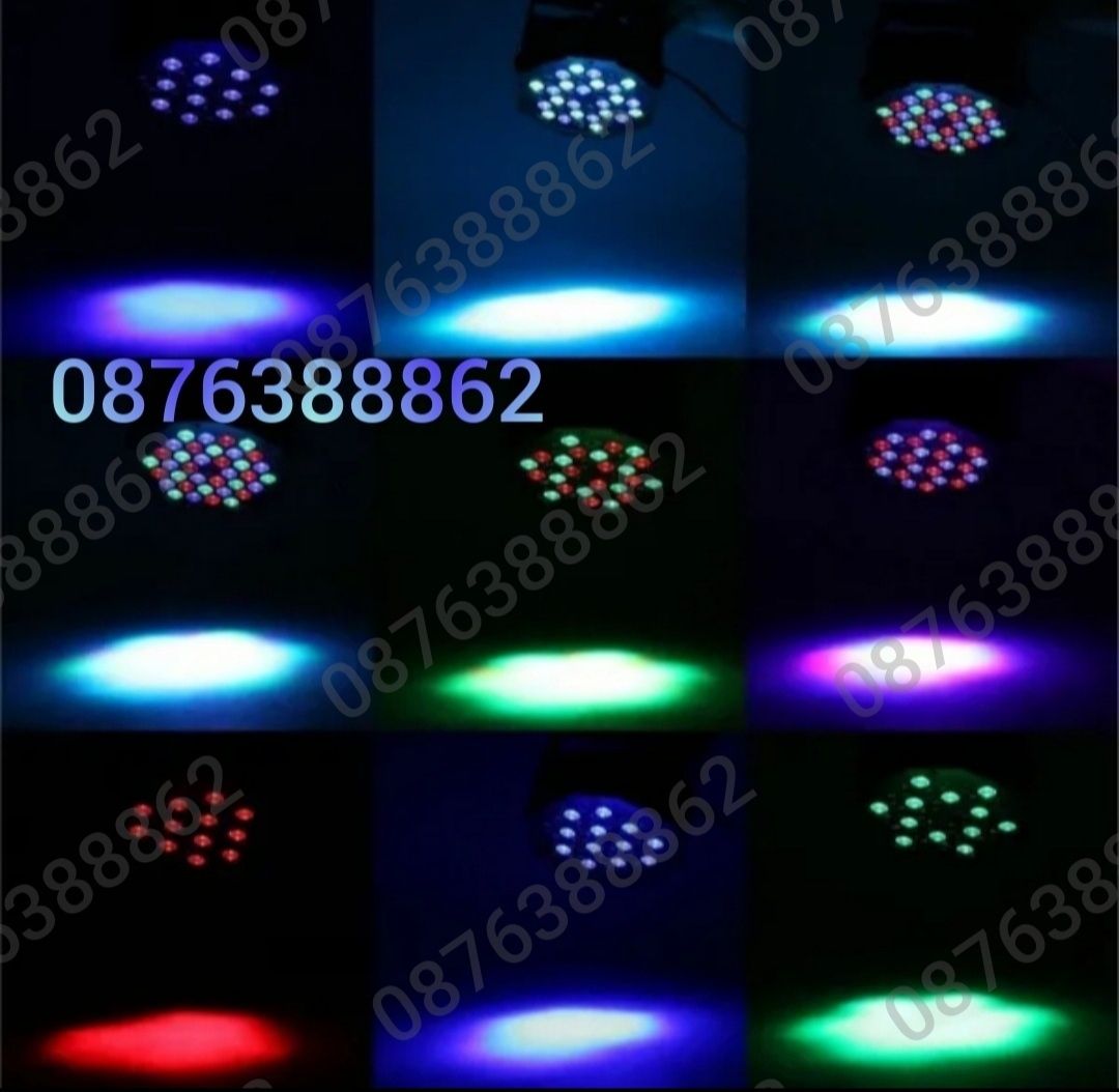 LED мини диско парти,лазер,прожектор,лампа,проектор, 36 Led,RGB,