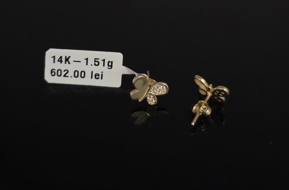 Cercei aur 14k 1.51gr