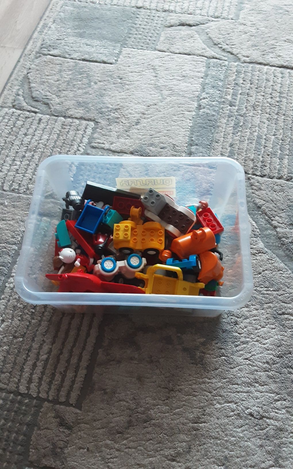 Vand Lego Duplo.