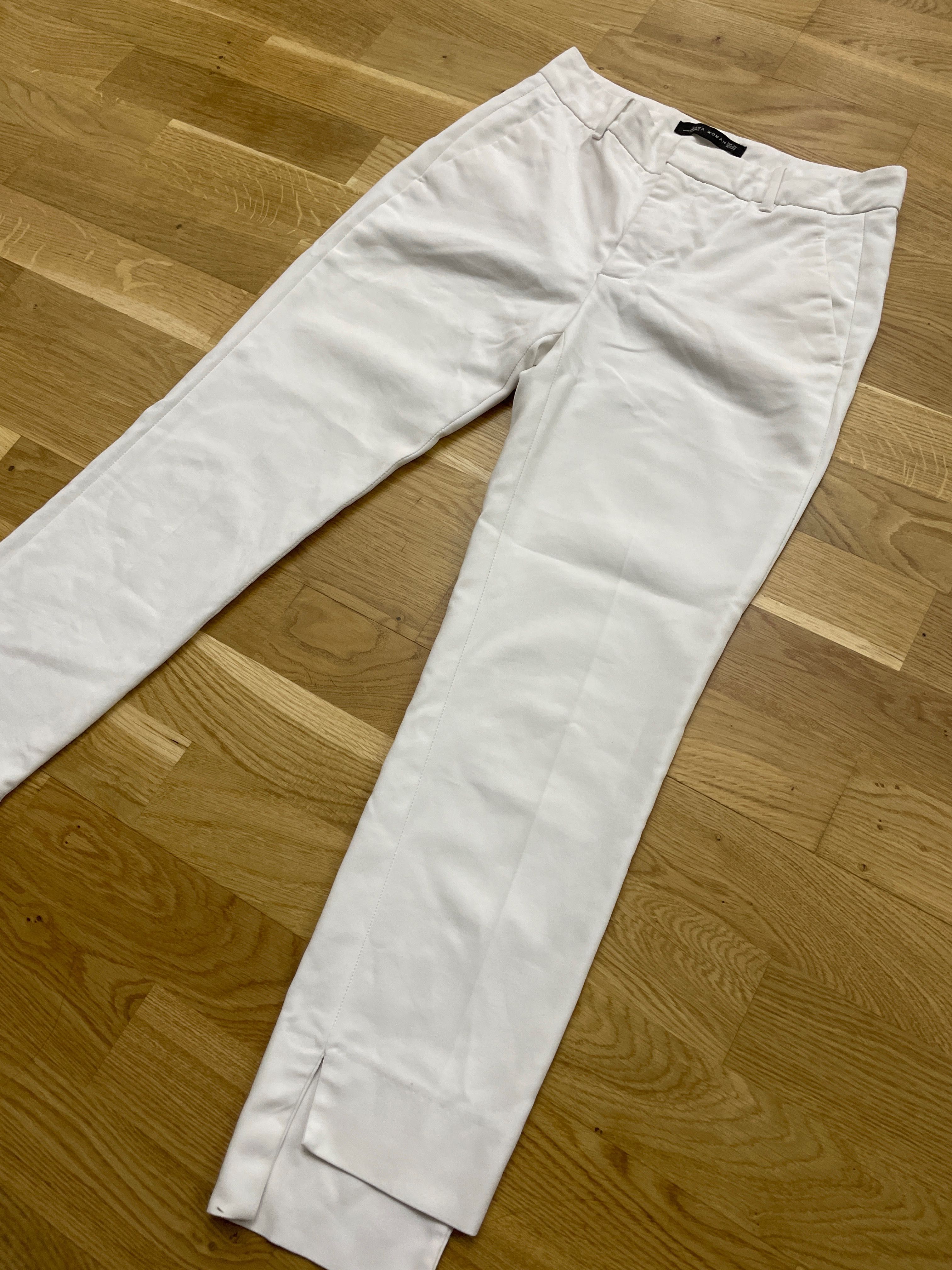 Брюки Zara белые, 34 размер