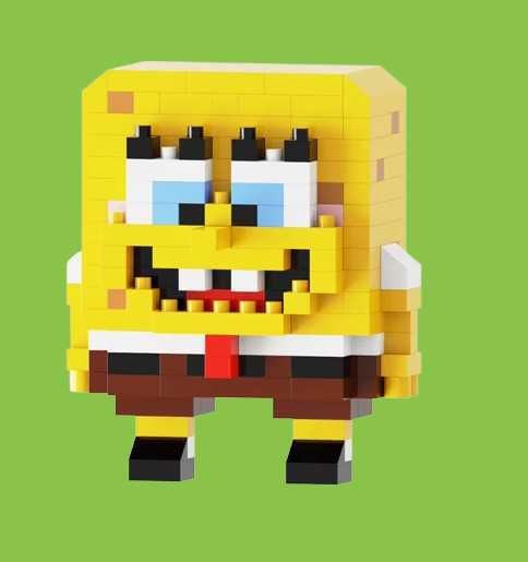 Set lego figurine animate, diferite personaje din desene, 130+ piese