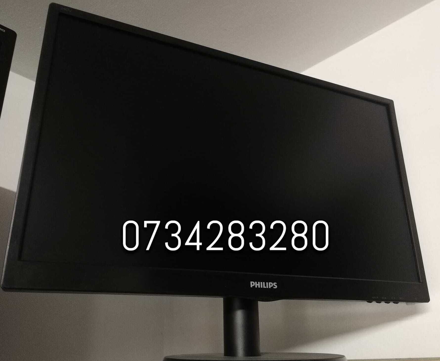 Monitor Philips Asus HP 23 inch intrari VGA DVI HDMI si cu garantie !
