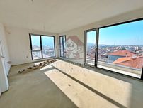Тристаен апартамент, ново строителство, панорамна гледка, кв.Баделема