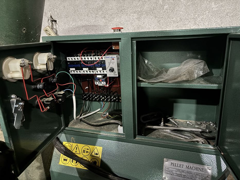 Машина за пелети WKL200C – 7.5 kW, перфектно състояние