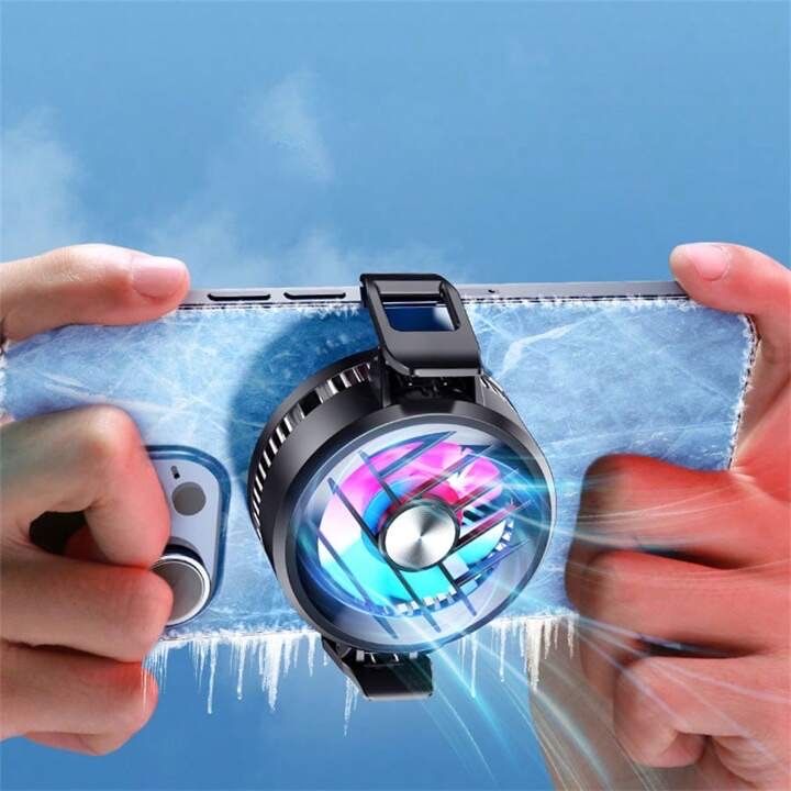 Кулер охладитель для телефона GT30 Ice Shark с металической пластиной