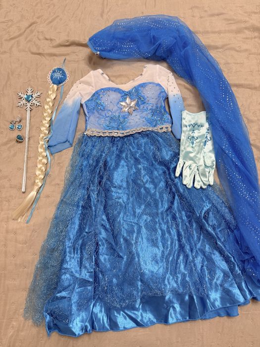 Костюм Эльзы на 2-3 годика