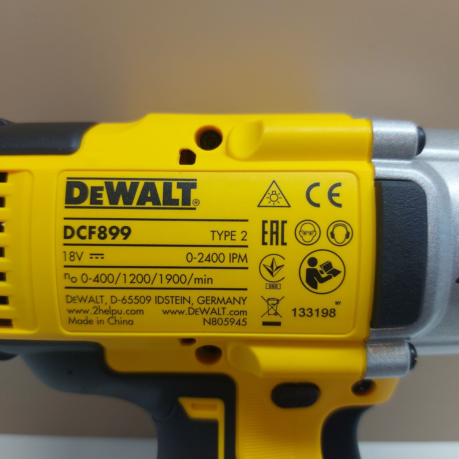 ПРОМОЦИЯ.Акумулаторен гайковерт DEWALT DCF899N