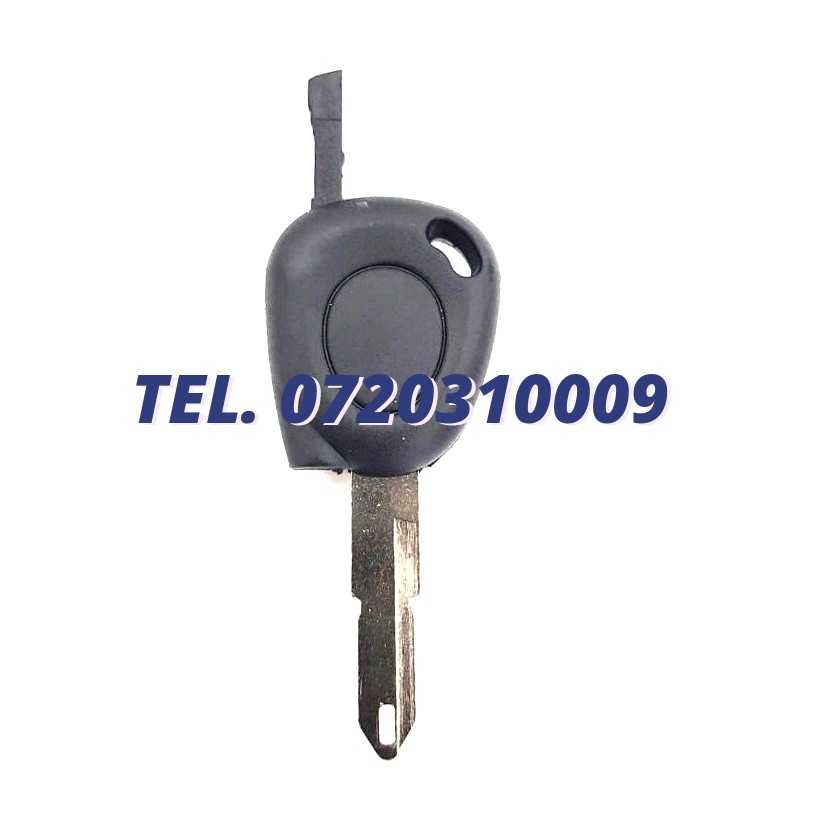 Carcasa Cheie Compatibil Renault Cu Locas Cip Lamela Ne73 Negru