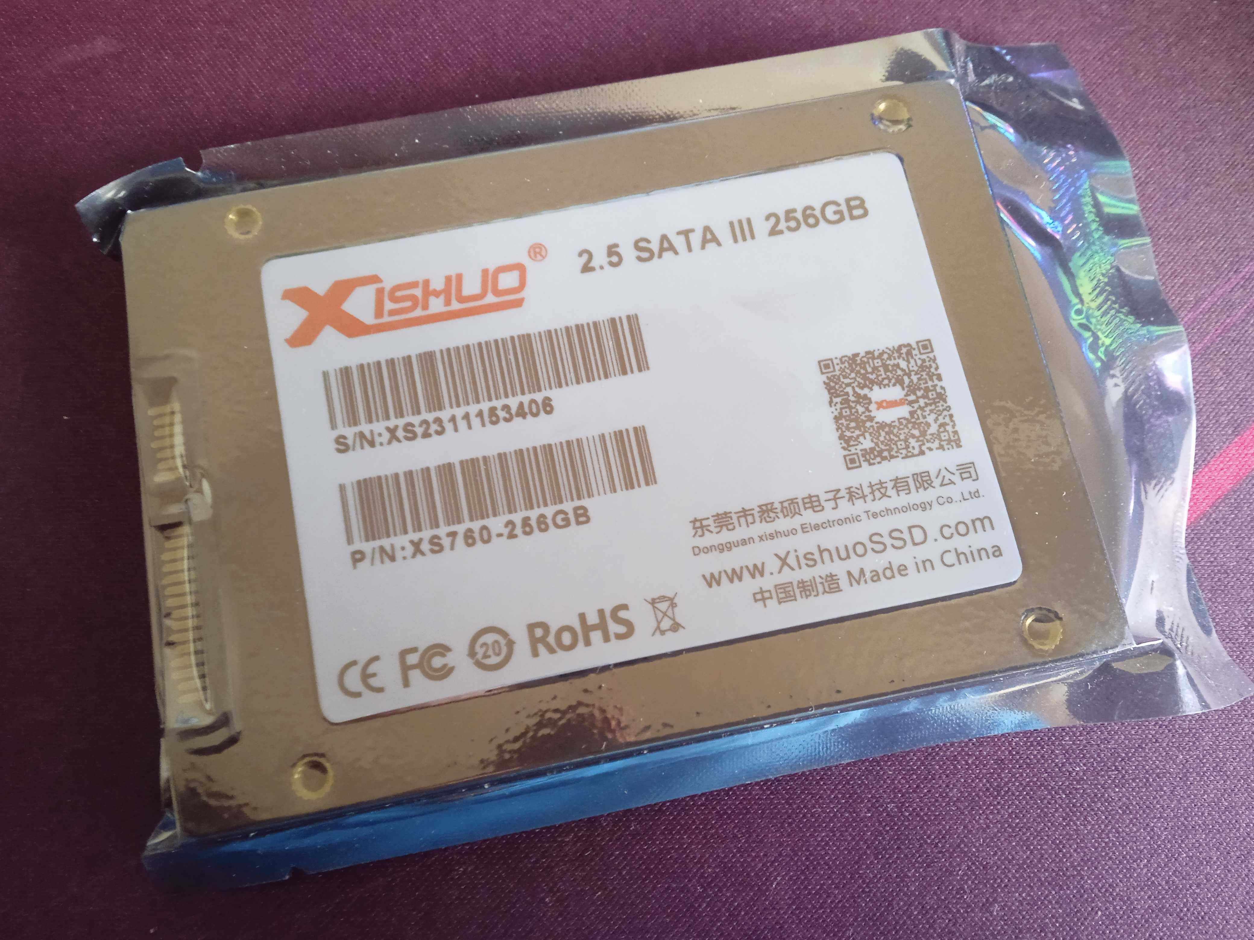 SSD 256Gb Xishuo Новый
