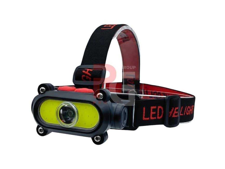 Lanterna frontala,8 LED moduri de iluminare