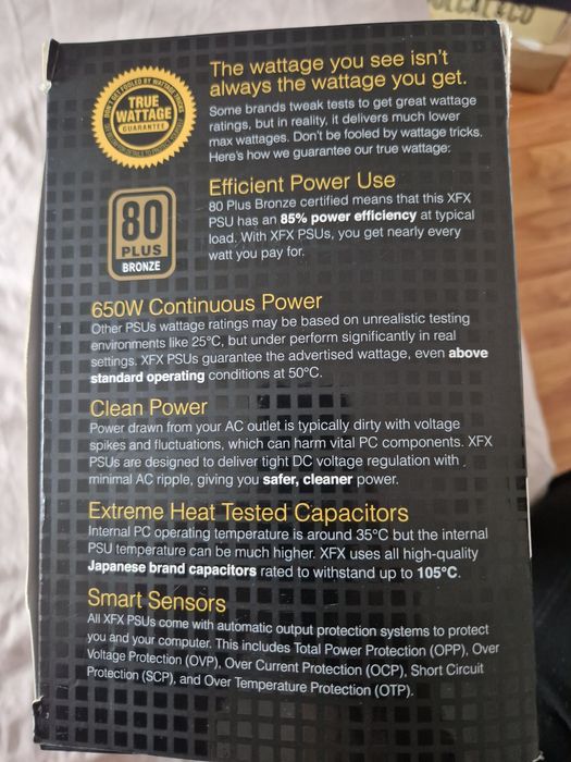 Sursa Pc XFX Pro 650w