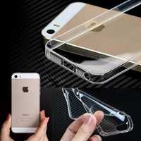 Husa Elegance Luxury slim transparent pentru Apple iPhone 5/5S/5SE