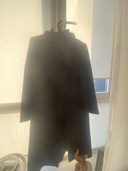 Продается пальто с норкой