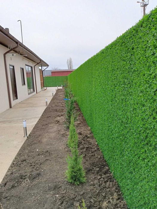 paravan imitatie gard viu artificial, 1x10m 1,5x10m 1,7x10m 2x10m