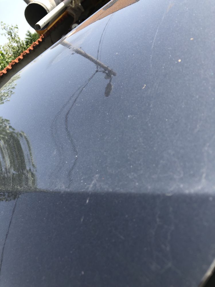 Usa portiera stanga spate Vw Passat B7 berlina gri LK7X