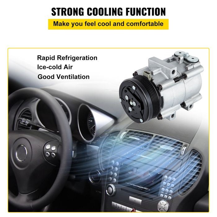 Compresor AC Universal Ford Lincoln Mercury 4.2-6.8L