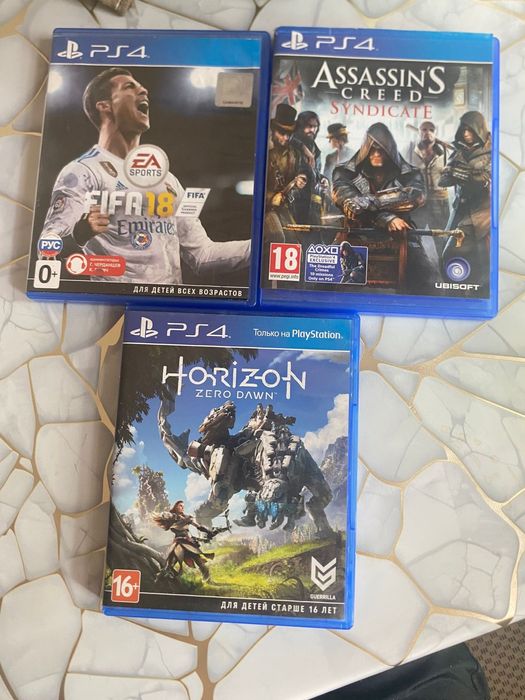 Продам игры на PS 4
