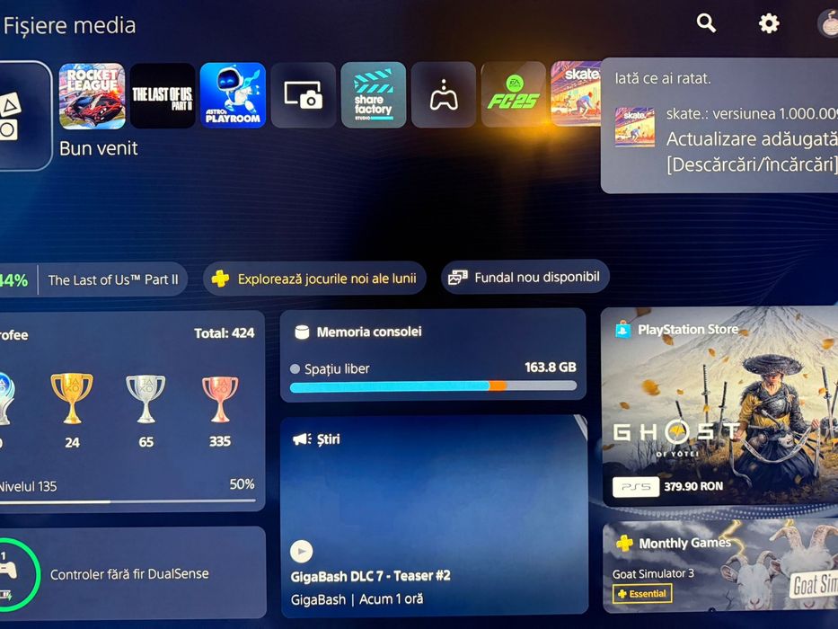 Vand PS5/PlayStation 5 Disk Full
