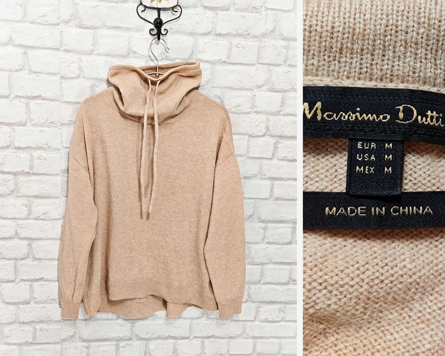 Massimo Dutti Оригинален дамски пуловер Cashmere Blend размер М
