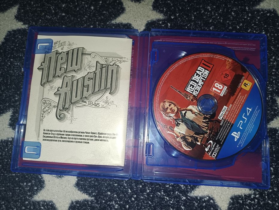Ред Дед редемшен 2 Диск на playstation 4