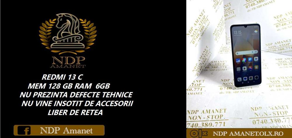 NDP Amanet Calea Mosilor 298 REDMI 13C ( 43233 )