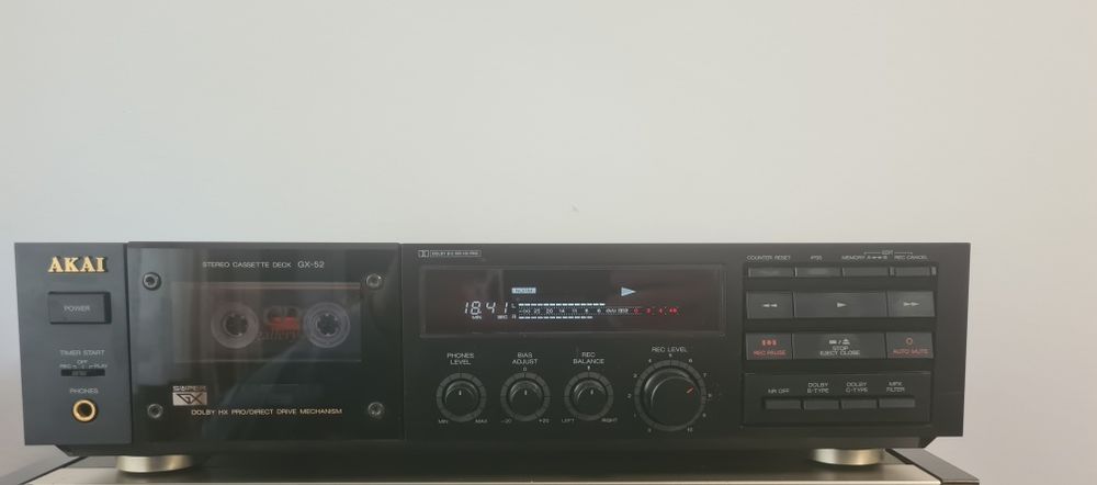 Deck Akai GX-52, open close