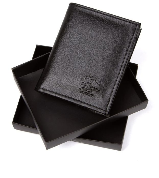 Черно портмоне с монетник